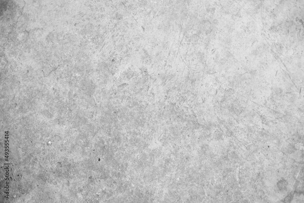 Fototapeta premium Old Concrete floor In black and white color, cement , broken ,dirty, background texture