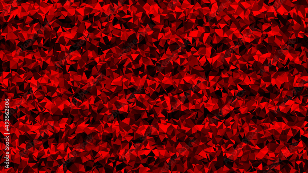 Abstract red geometric polygonal background. Abstract red geometric polygonal background.