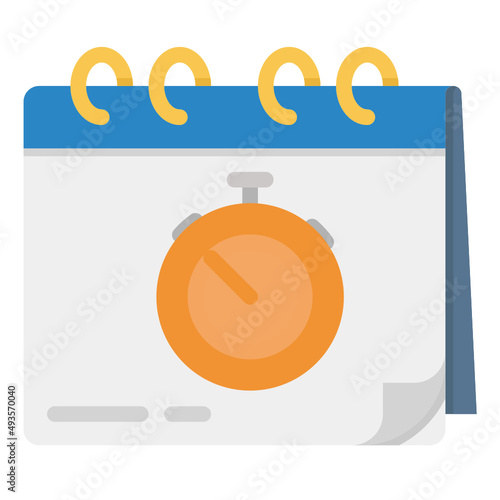 stop flat icon