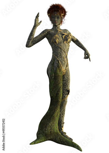 Tableau sur toile 3D Dryad woman