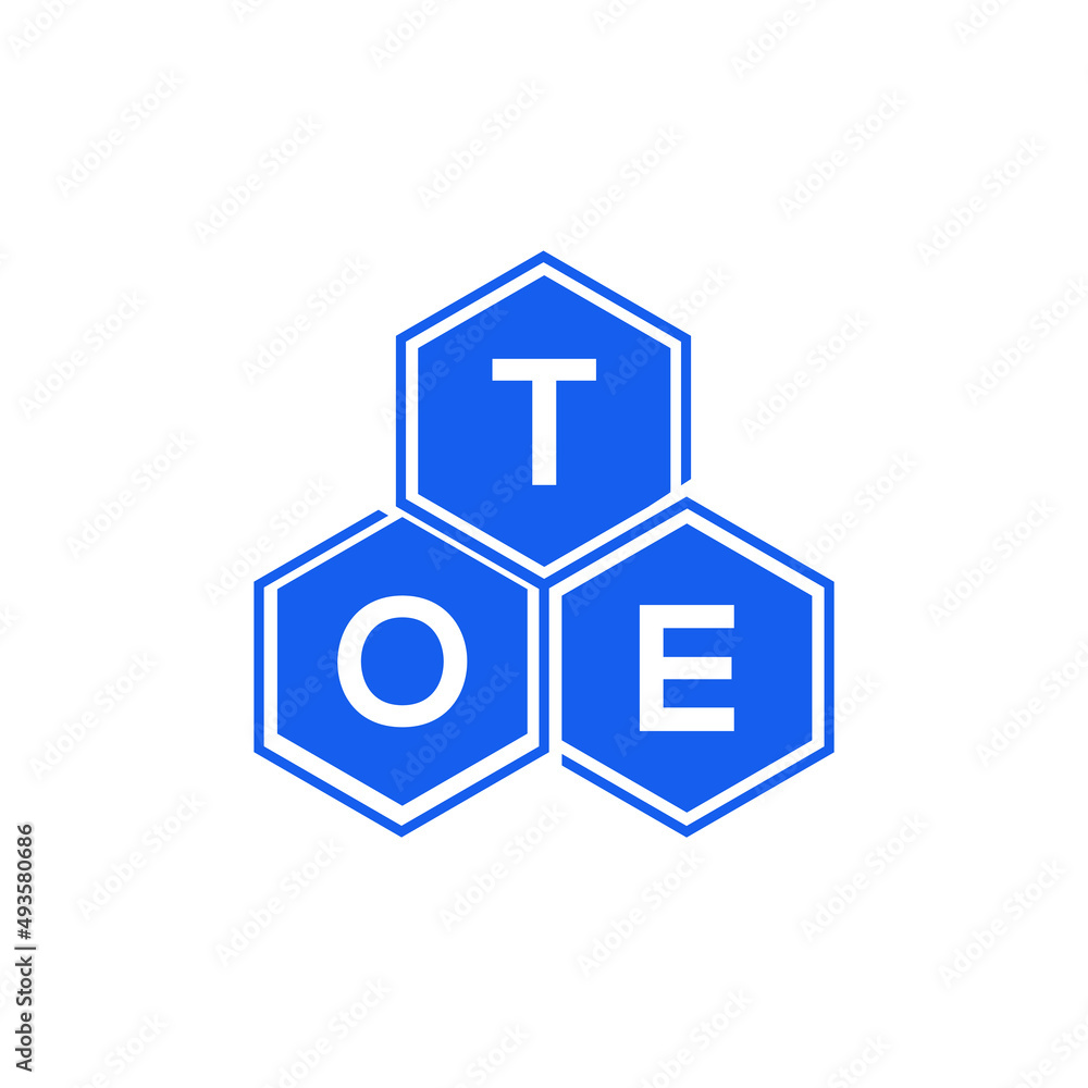 TOE letter logo design on White background. TOE creative initials letter logo concept. TOE letter design. TOE letter logo design on White background. TOE creative initials letter logo concept. TOE letter design.