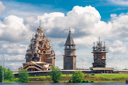 Church of the Transfiguration on Kizhi Island. The architectural ensemble of Kizhi Pogost. Russia photo