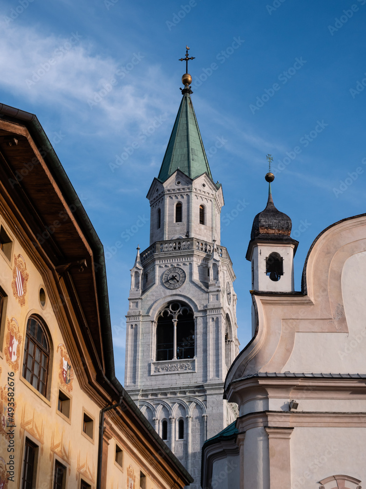 Campanile Bell Tower in Cortina d'Ampezzo