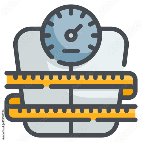 scale line icon