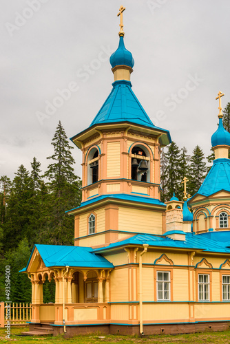 Orthodox Church (Gethsemane Skete) on Valaam Island - Karelia Russia