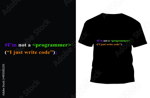 Programming T-shirt
