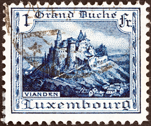 Vianden Castle (Luxembourg 1921)