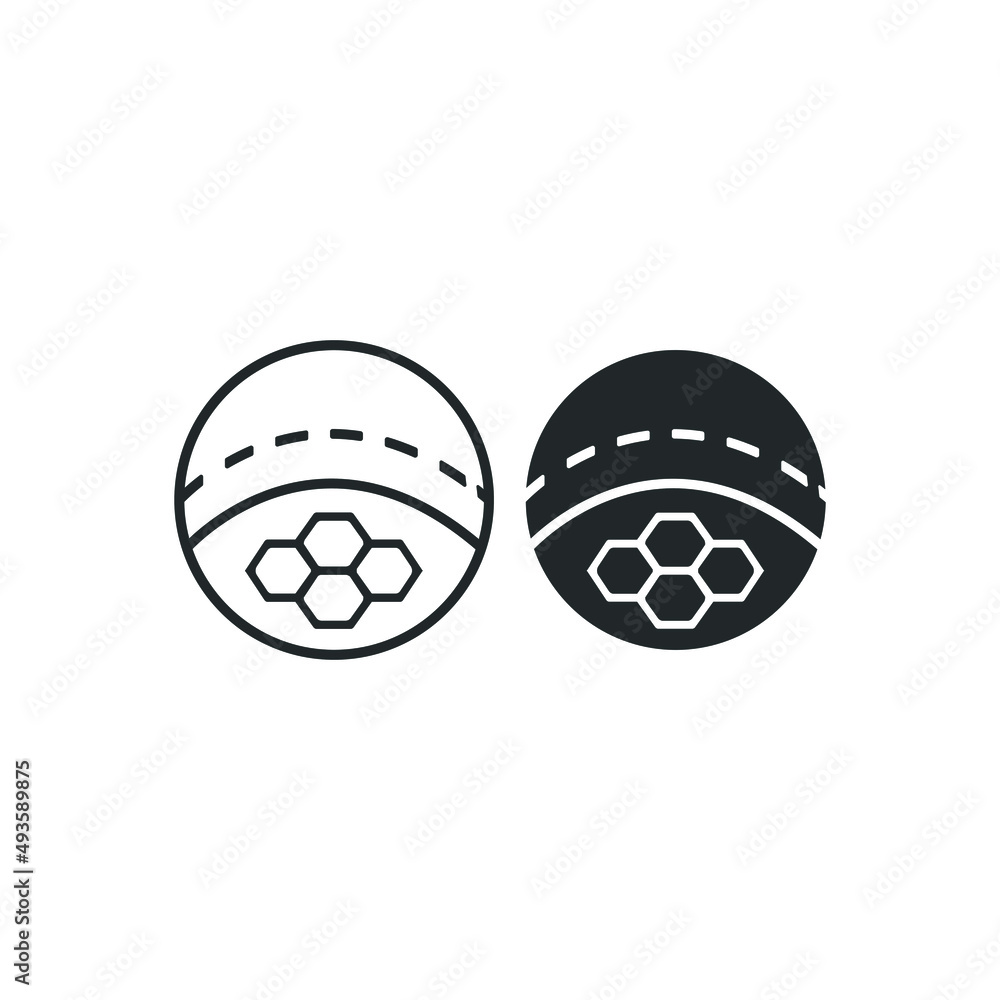 Obraz premium New_skin vector icon illustration sign