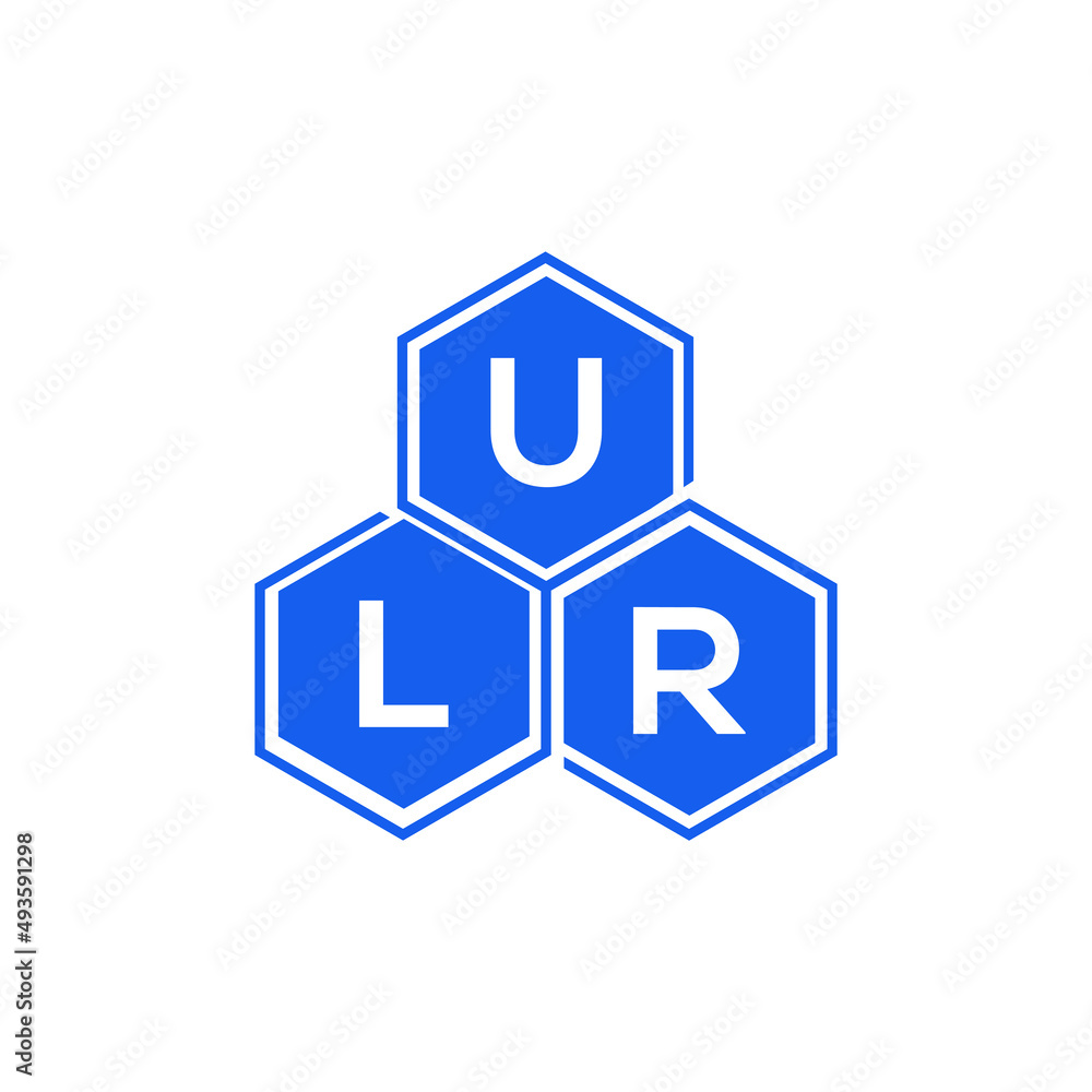 ULR letter logo design on White background. ULR creative initials letter logo concept. ULR letter design. ULR letter logo design on White background. ULR creative initials letter logo concept. ULR letter design.