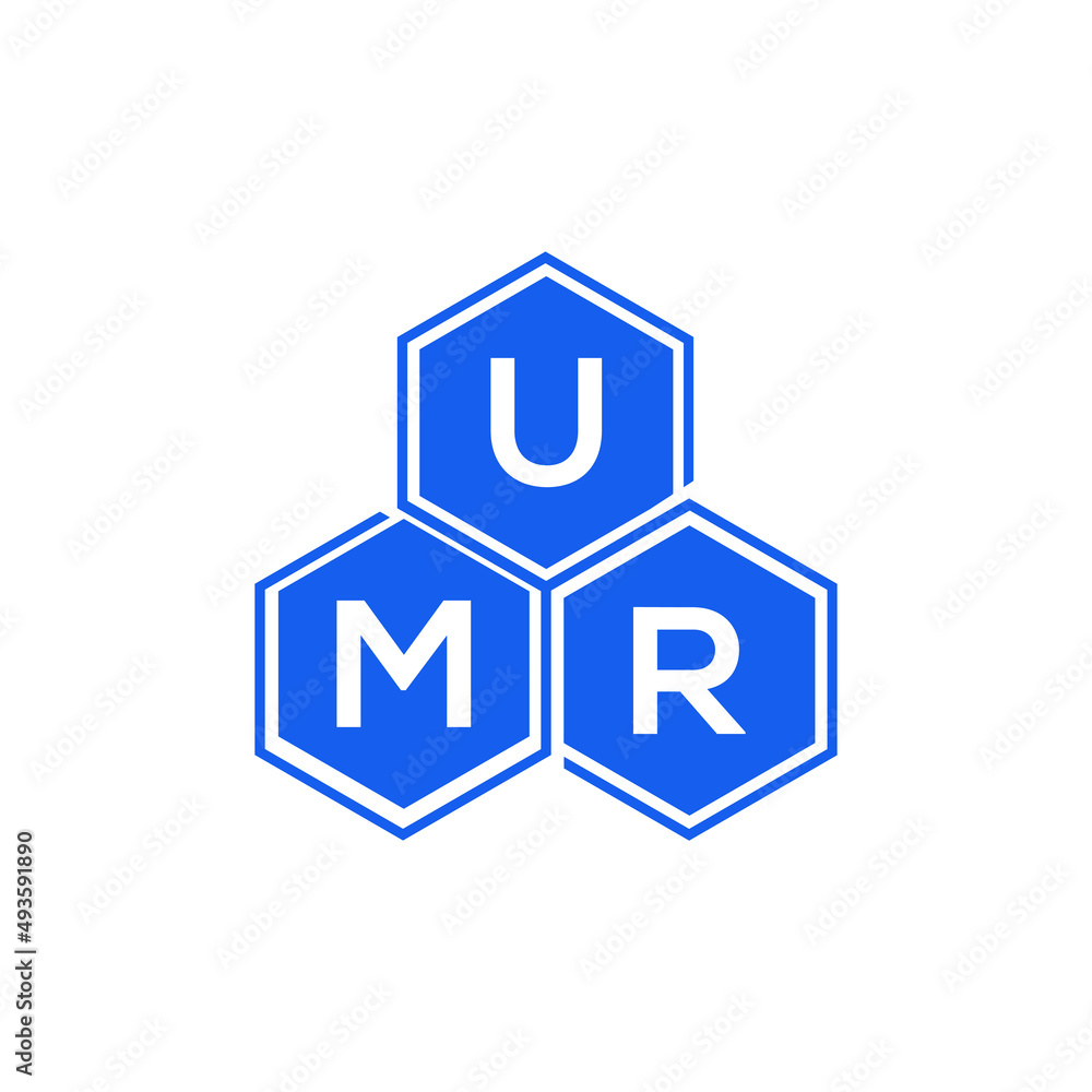 UMR letter logo design on White background. UMR creative initials letter logo concept. UMR letter design. UMR letter logo design on White background. UMR creative initials letter logo concept. UMR letter design.