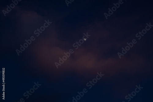 blue sky with clouds