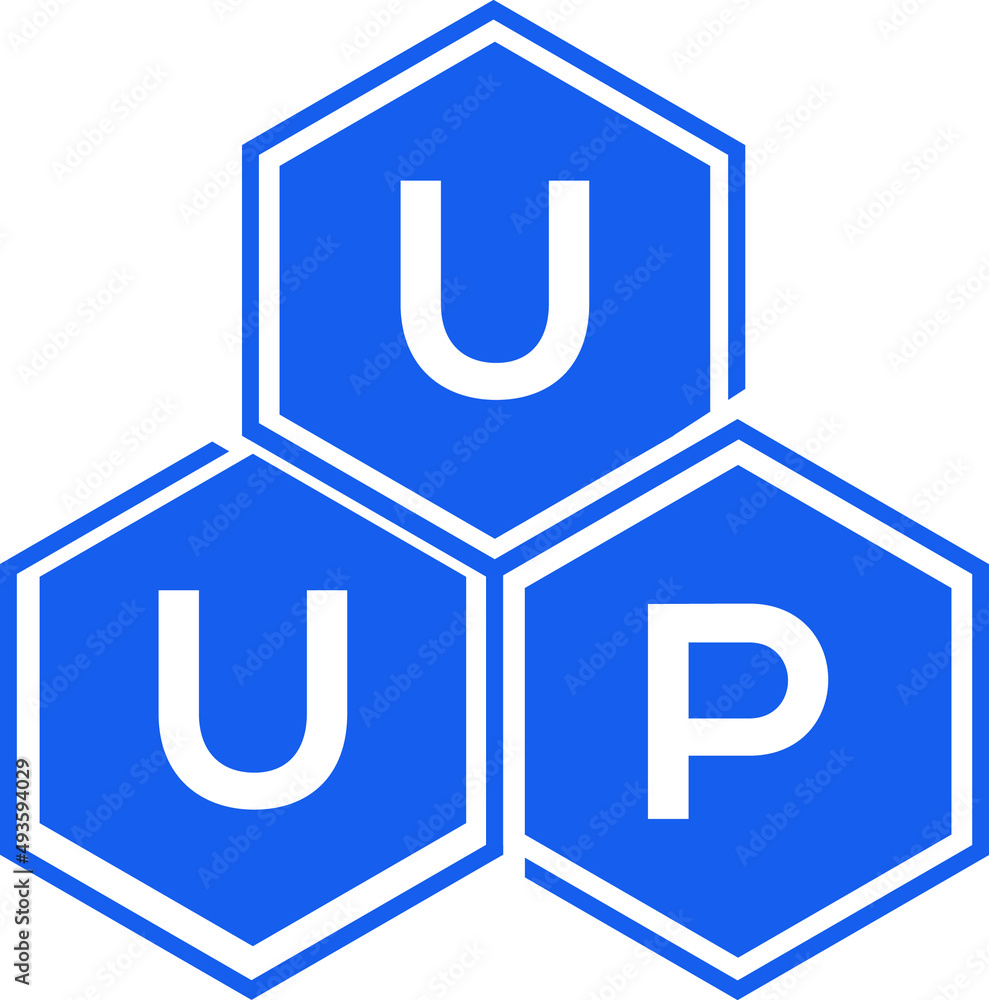 UUP letter logo design on White background. UUP creative initials letter logo concept. UUP letter design. UUP letter logo design on White background. UUP creative initials letter logo concept. UUP letter design.