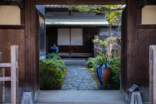 Japanese old houses at Tokaido Road 有松街並み