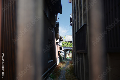 Japanese old houses at Tokaido Road 有松街並み