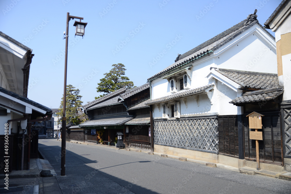 Japanese old houses at Tokaido Road 有松街並み