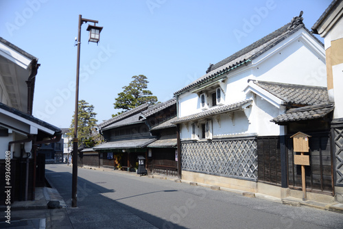 Japanese old houses at Tokaido Road 有松街並み