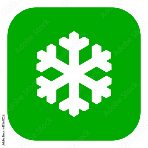 Schneeflocke und App Icon