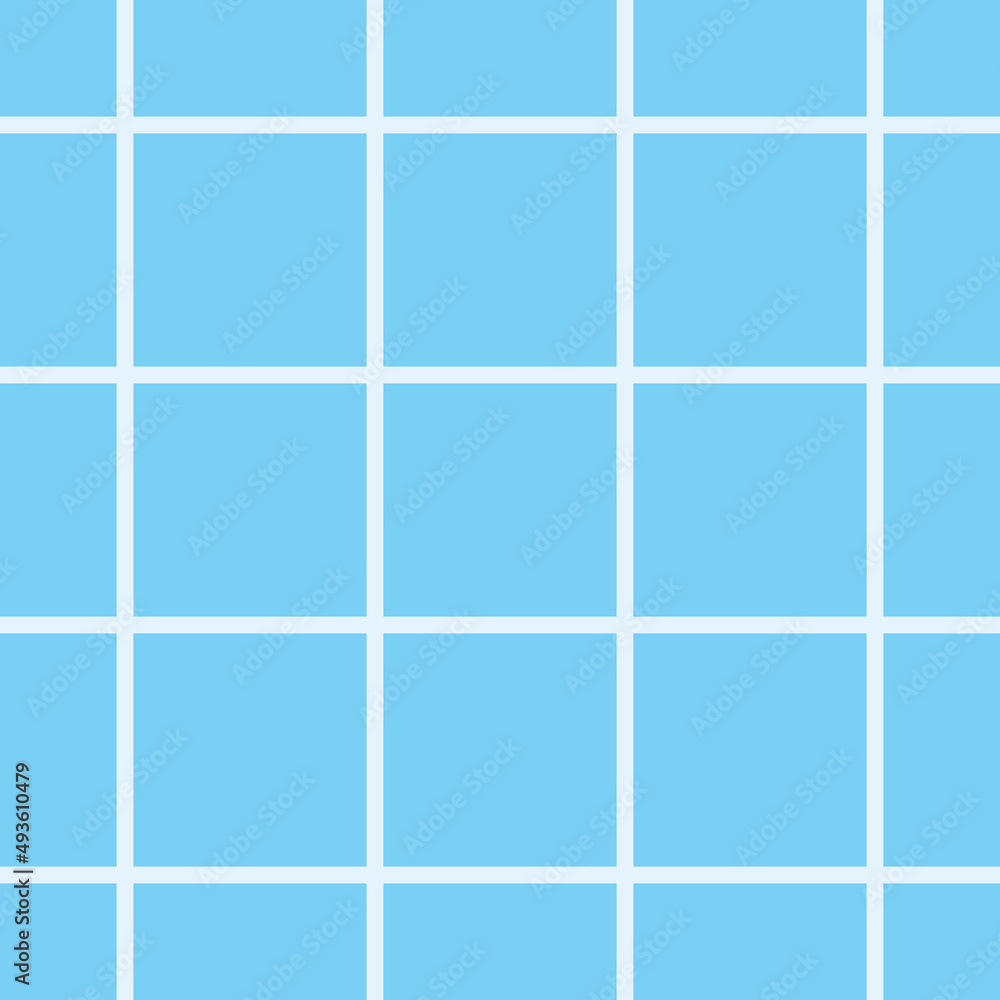 white lines on blue background