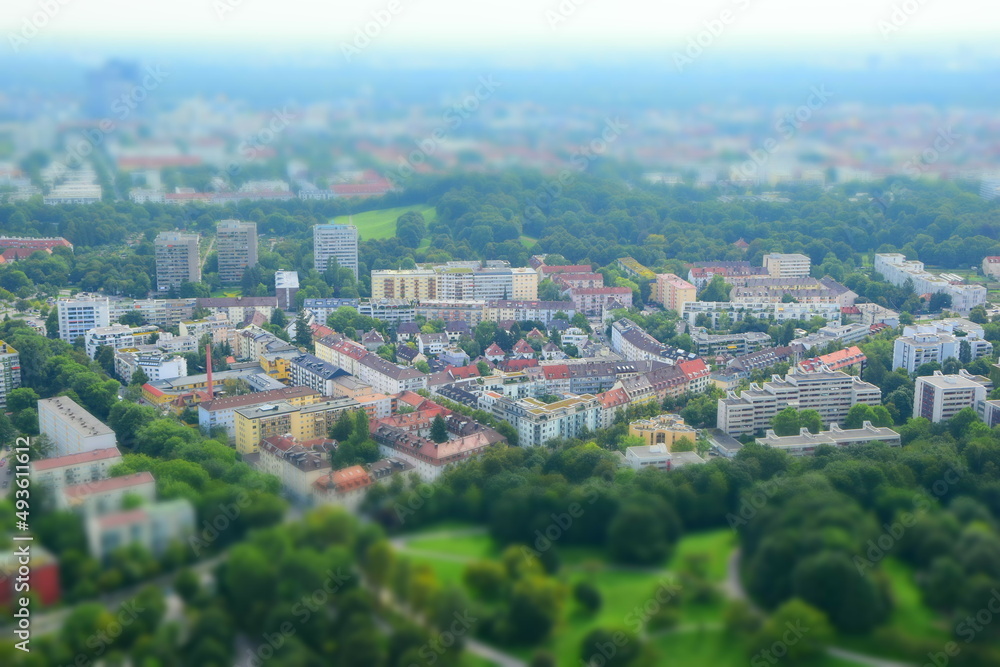 Obraz premium Aussicht, München