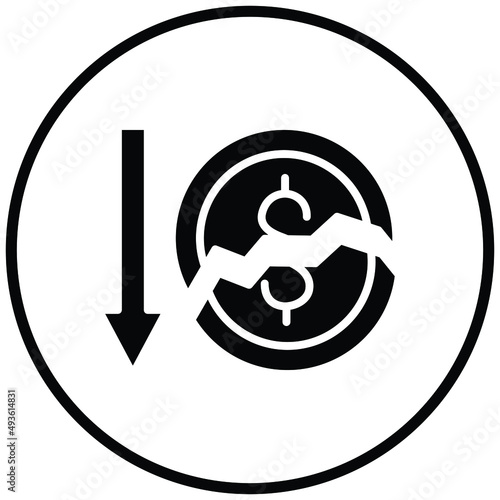 Bankrupt Icon Style