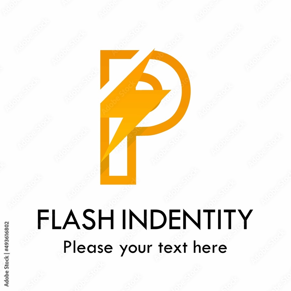 Flash p letter vector logo template. There are font with thunder symbol. Suitable for fast, power, electric, identity and speed. Flash p letter vector logo template. There are font with thunder symbol. Suitable for fast, power, electric, identity and speed.