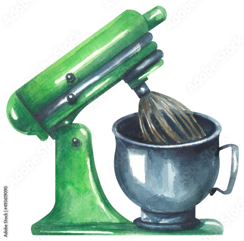 Green Stand Mixer photo