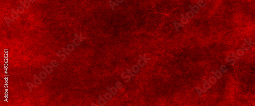 Dark grunge textured red concrete wall background, red horror wall background, dark slate background toned classic red color, old textured background.