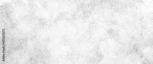 White concrete wall as background, white cement or stone old texture as a retro pattern wall plaster and scratches, white and black cement texture for background.