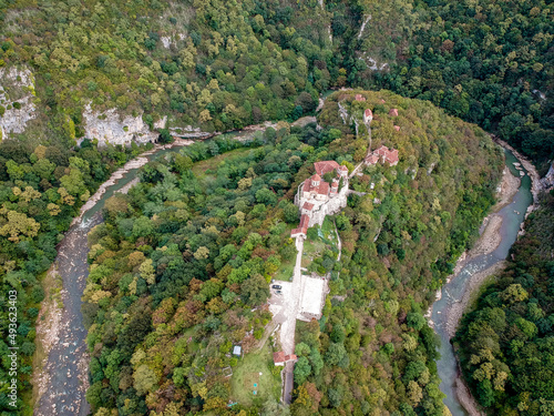 Motsameta Monastery near Kutaisi, Imereti region of Georgia. photo