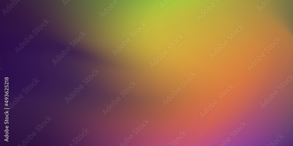 Abstract blurred gradient background. Creative unusual vector illustration. Holographic spectrum for the cover. Multicolored background design