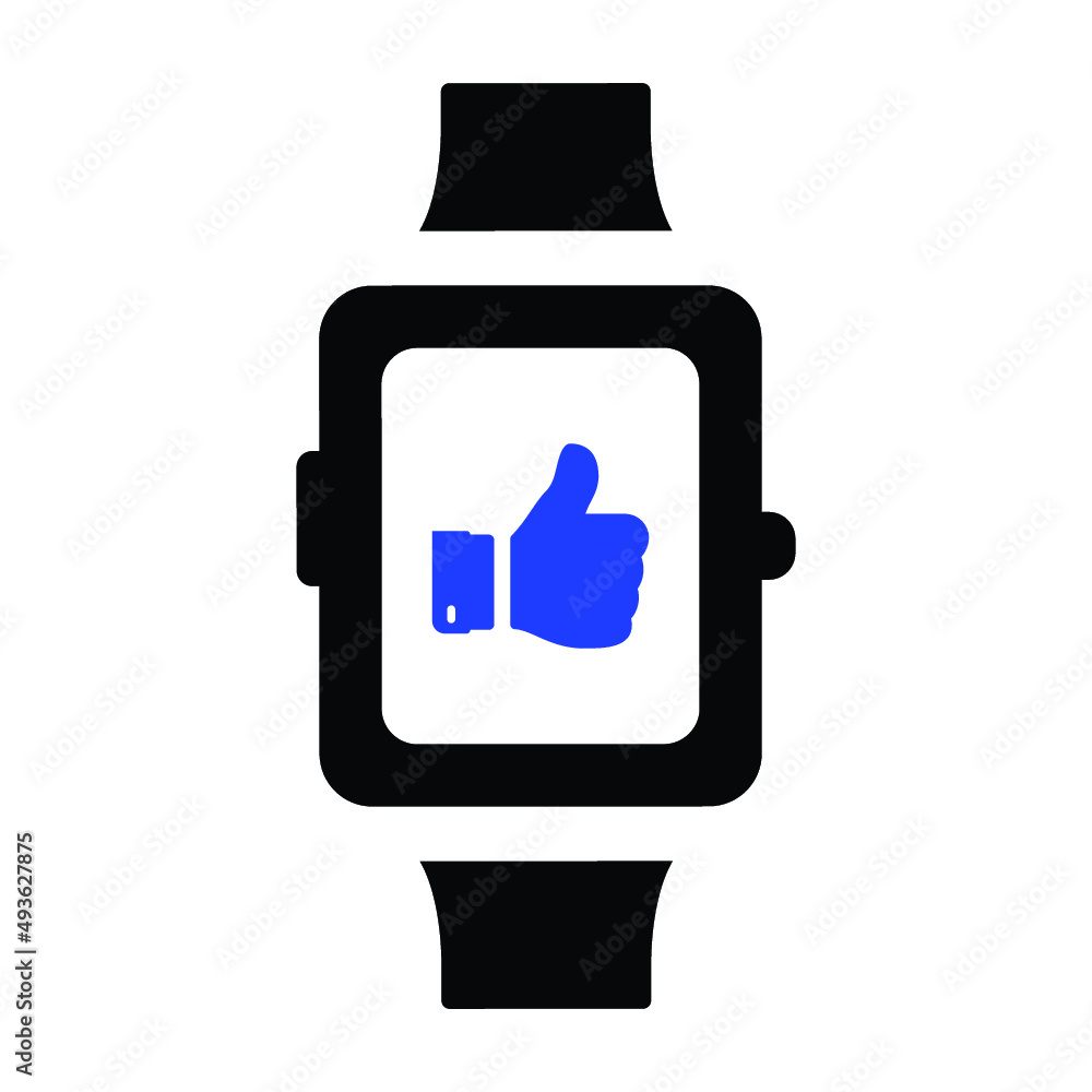 Like smart watch icon Like smart watch icon