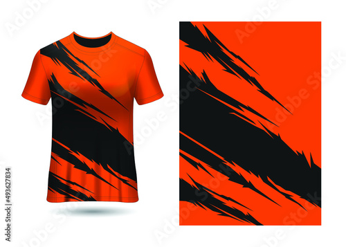 Jersey Sport abstract texture design for racing   gaming  motocross  cycling Vector