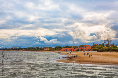 The Beach at Sopot, Poland