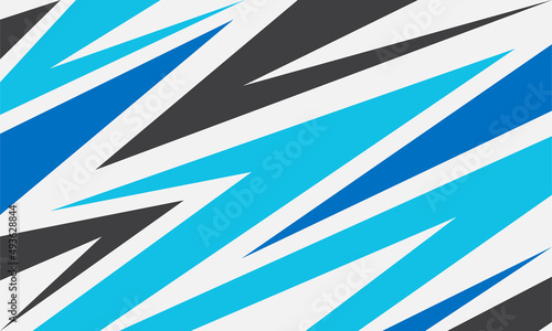 Wallpaper Mural Simple background with colorful sharp and zigzag pattern Torontodigital.ca