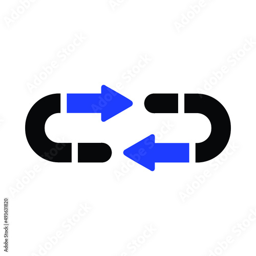 Repeat Left Right Arrow Icon