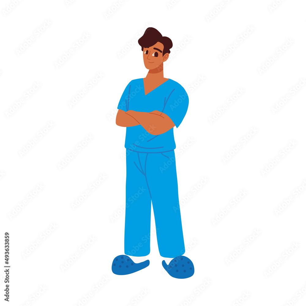 nurse man in uniform