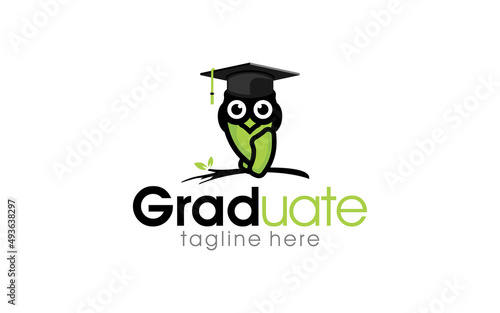 Illustration vector graphic of congratulations graduation concept logo design template-01