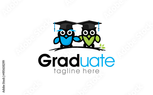 Illustration vector graphic of congratulations graduation concept logo design template-01