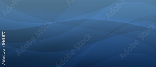 Blue Gradient Liquid Wave Abstract Background