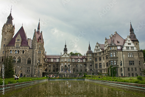  Ancient Moszna Castle in Poland