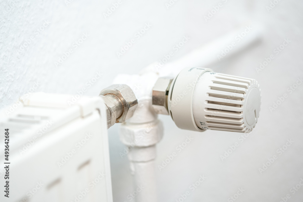 heating regulator knob thermostat on a room heating radiator heating regulator knob thermostat on a room heating radiator