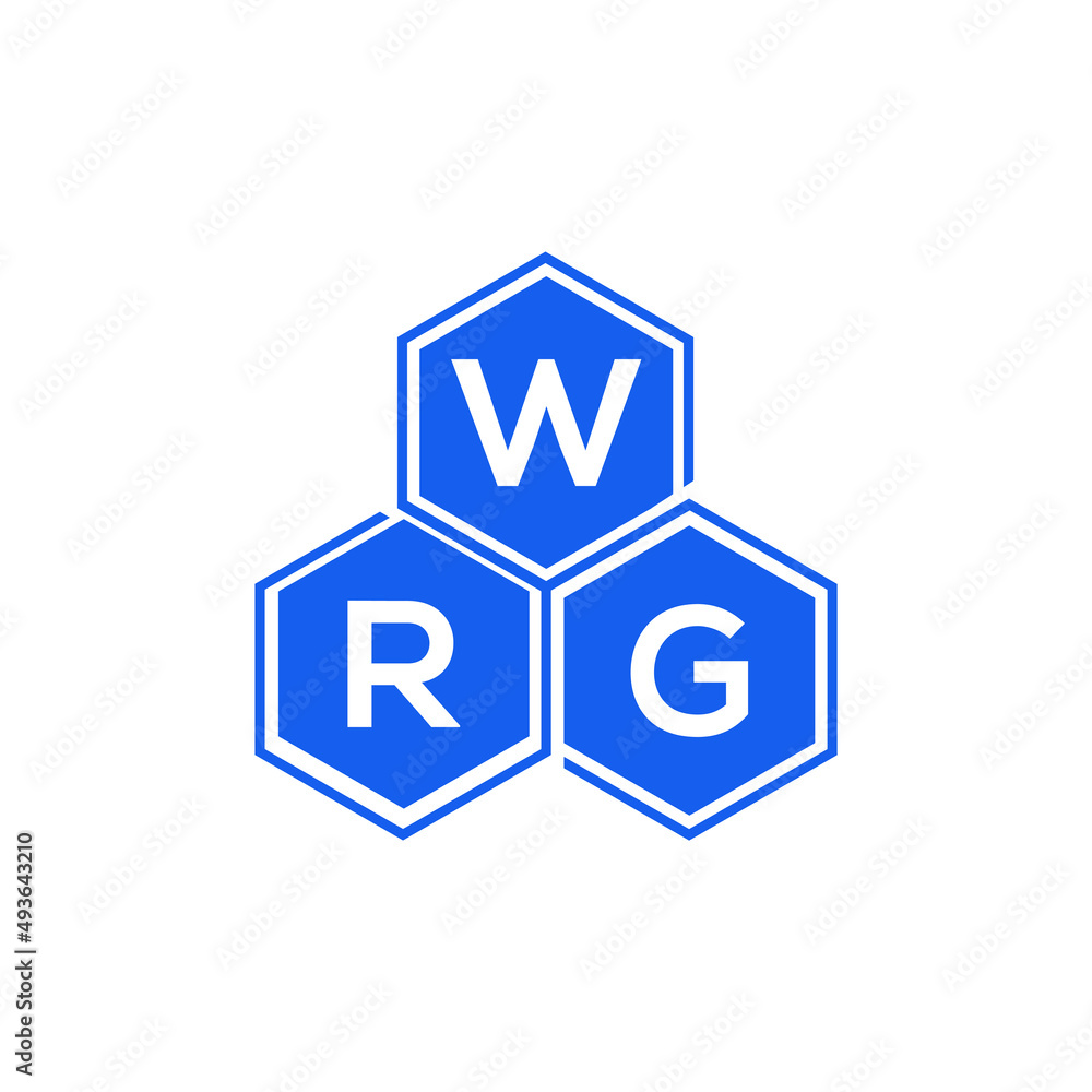 WRG letter logo design on White background. WRG creative initials letter logo concept. WRG letter design. WRG letter logo design on White background. WRG creative initials letter logo concept. WRG letter design.