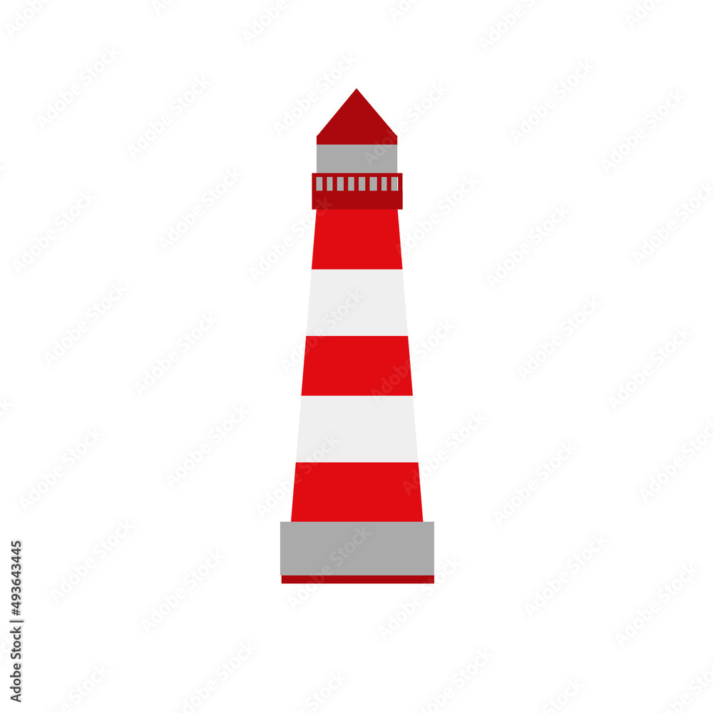 Illustration of a lighthouse logo icon for a marine company on a white background. marine pattern, for printing on dishes, textiles, clothes, dishes, souvenirs.
Illustration of a lighthouse logo icon for a marine company on a white background. marine pattern, for printing on dishes, textiles, clothes, dishes, souvenirs.