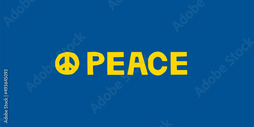 Letters of peace made from paper work.Vector illustration. 紙工作で作った平和の文字