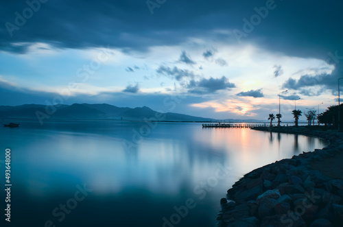 Fototapeta Naklejka Na Ścianę i Meble -  sunset on the sea