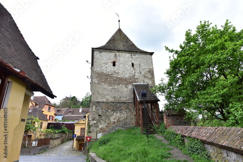 Defense tower of the medieval fortress of Sighisoara 21