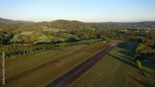 Piste atterrissage campagne