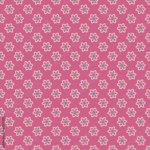 Wallpaper Mural Seamless color background. The texture of simple doodle elements. Decorations for fabrics, children's textiles.For scrapbooking, packaging, gift products. Digital template. Easter, Christmas backgroun Torontodigital.ca