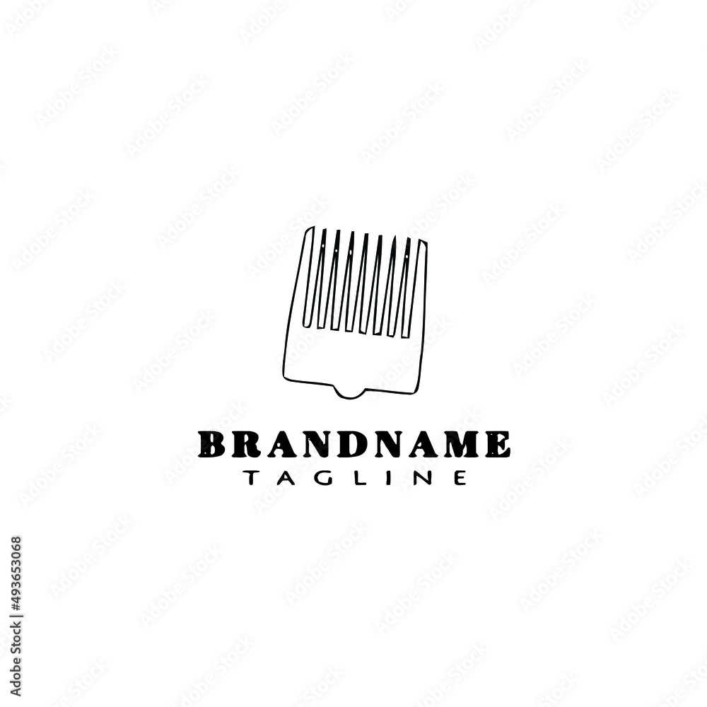 hair clipper logo cartoon icon design template black isolated vector illustration hair clipper logo cartoon icon design template black isolated vector illustration