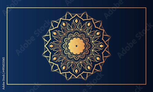 Stylish Mandala Pattern Design Illustration